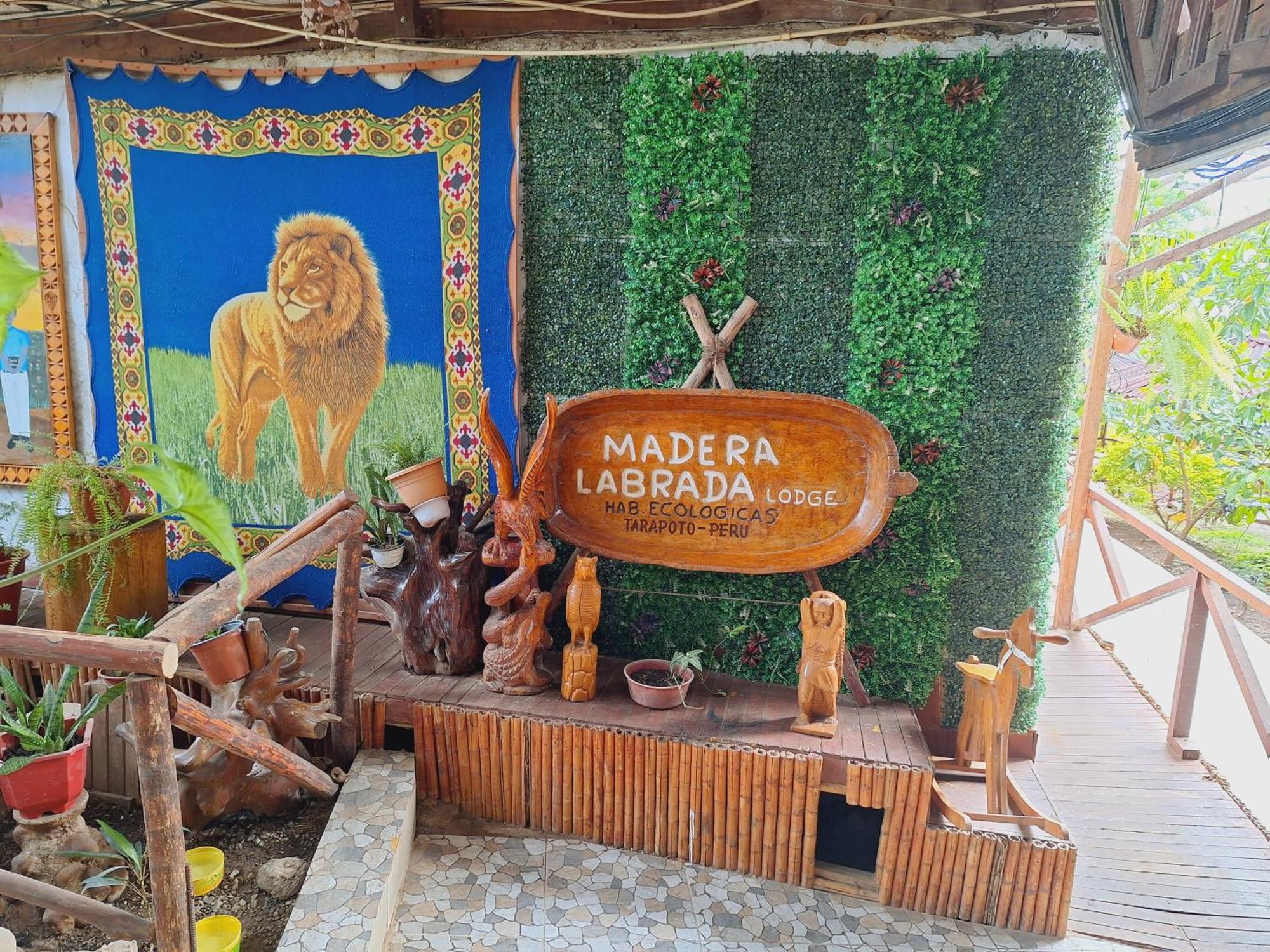 Madera Labrada Lodge Ecologico Tarapoto Exterior photo